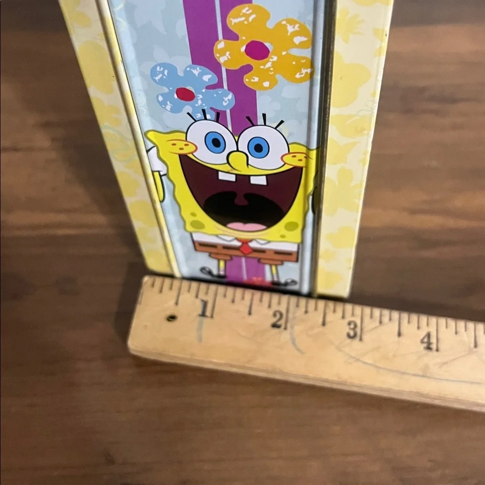 SpongeBob SquarePants Metal Lunchbox Tin 2007